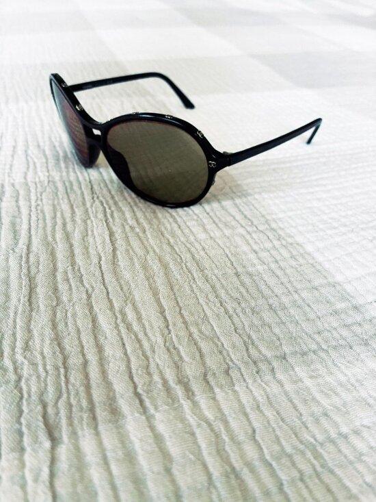 CHANEL Authentic Aviator‑Cat‑Eye Glasses main image 9
